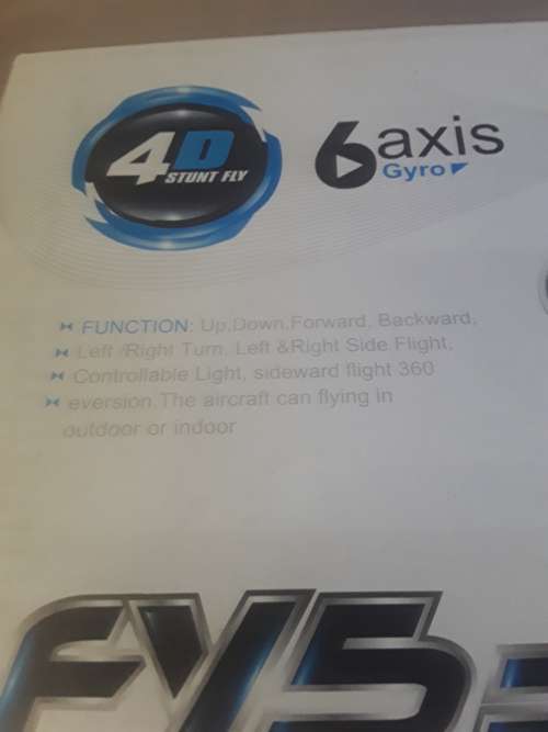 SIX AXIS GYRO DRONE (WORKS)
