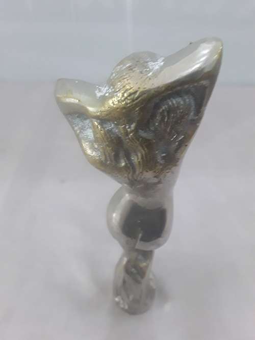 PEWTER LADY FIGURE(16CM HEIGHT)