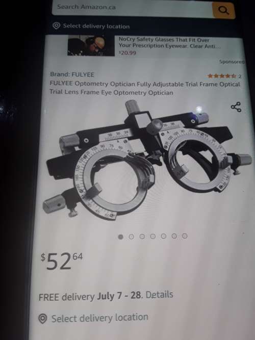 OPTOMERY FULLY ADJUSTABLE  TRIAL FRAME WITH MULTIPLES OF ALL SIZES TRIAL LENS