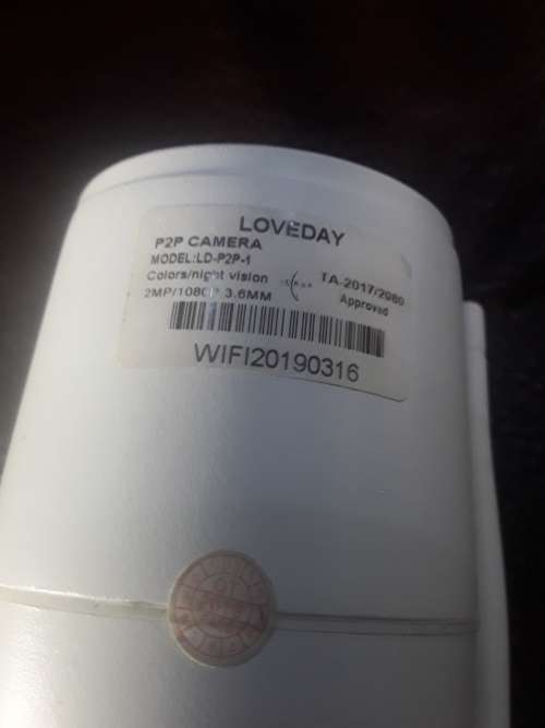 SET OF 2 P2P WIFI CAMERAS