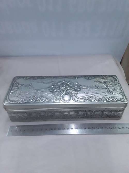 VINTAGE STORAGE TIN(MADE IN GERMANY)