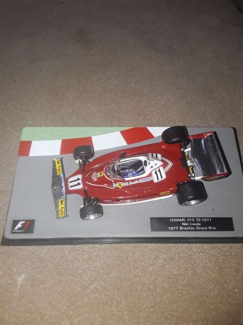 FORMULA ONE DIE CAST MODEL FERRARI 31W T2(NIKU LAUDA,1977)BRAZILIAN GRAND PRIX-SCALE 1:43