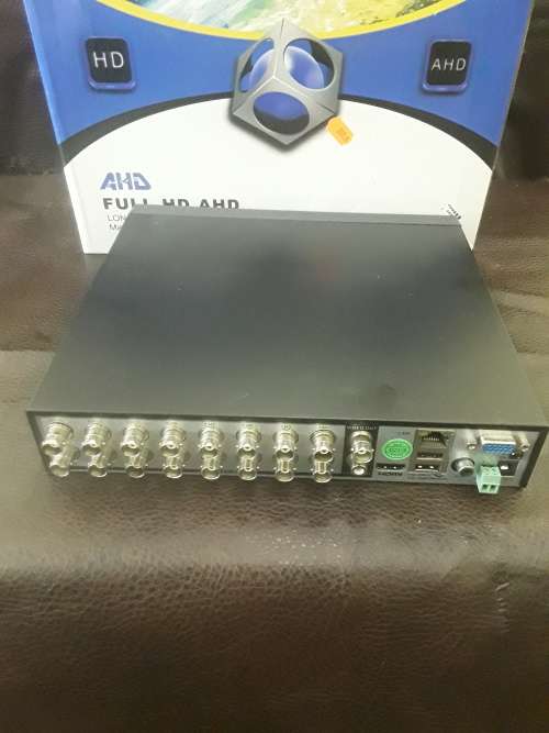 16 CHANNELS FULL HD AHD DVR INCLUDING REMOTE, POWER SUPPLY AND MOUSE
