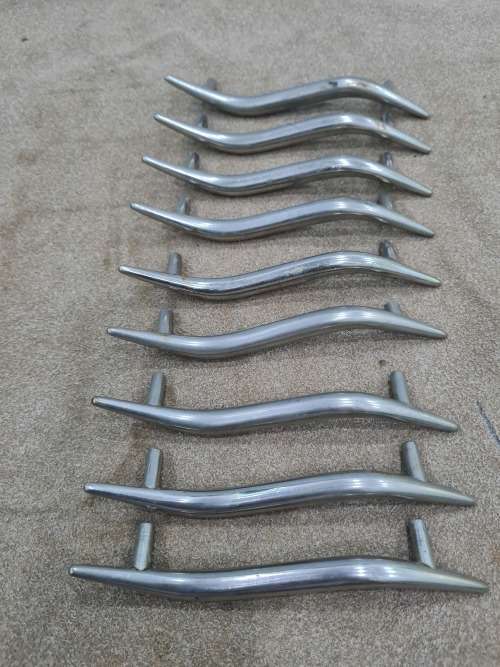 9 PIECE STAINLESS STEEL FURNITURE HANDLES