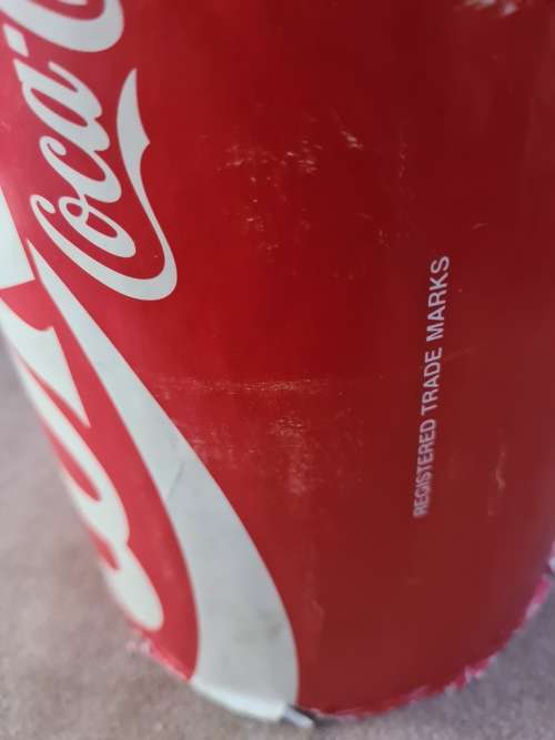 VINTAGE COLLECTABLE COKE TIN*(24cm height, 17cm diameter)