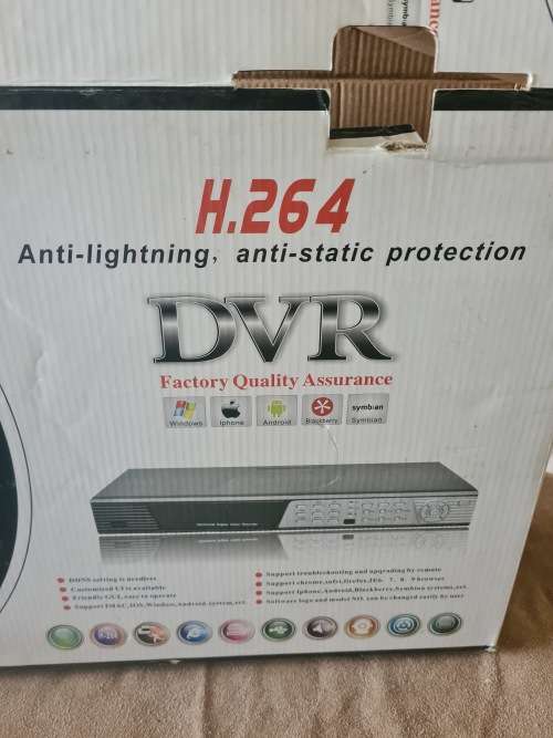 16 CHANNELS DVR INCL.POWER SUPPLY.REMOTE and MOUSE(ANTI LIGHTNING PROTECTION)