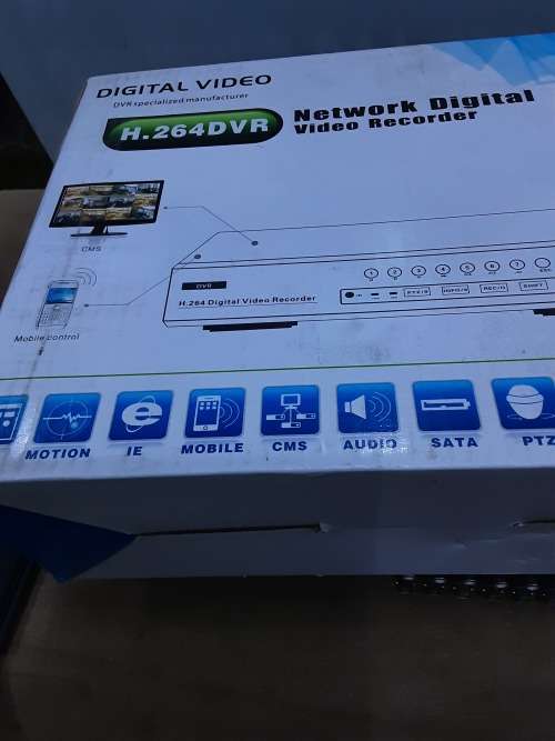 8 CHANNEL DVR INCL.REMOTE,POWER SUPPLY AND MOUSE