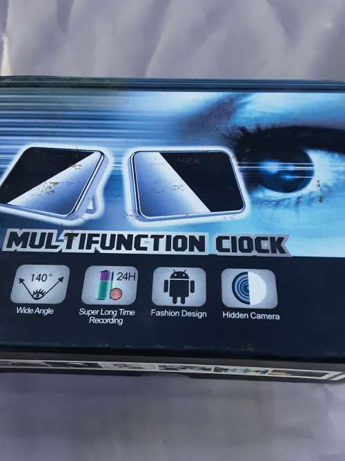 REMOTE CONTROL MULTIFUNCTIONAL CLOCK DVR(HIDDENCAMERA)