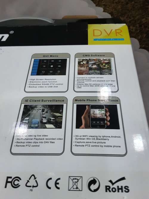 8 CHANNELS 5 IN ONE AHD DVR INCL.POWER SUPPLY, REMOTE and MOUSE
