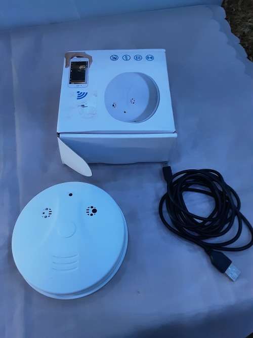 WITELESS WIFI SMOKE DETECTOR CAMERA