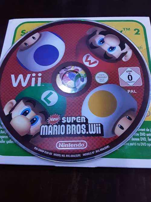 NINTENDO WII SUPER MARIO BROS.GAME DISC
