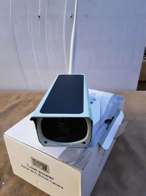 LOW POWERED SOLAR WIFI BULLET CAMERA