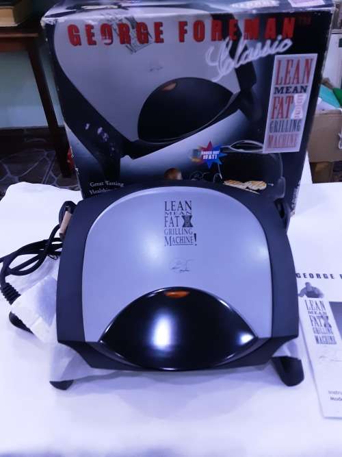 LEAN MEAN FAT REDUCING GRILLING MACHINE(GEORGE FOREMAN,SALTON)
