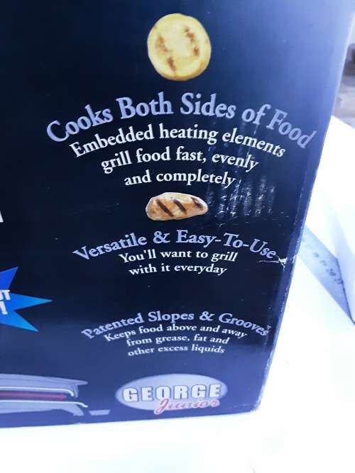 LEAN MEAN FAT REDUCING GRILLING MACHINE(GEORGE FOREMAN,SALTON)