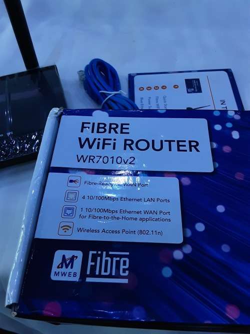 MWEB FIBRE WIFI ROUTER(WIRELESS ACCESS POINT)