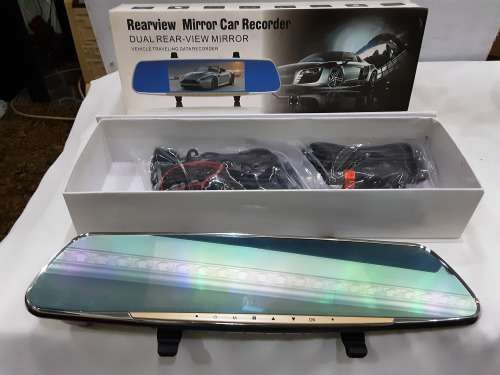 DUAL REARVIEW MIRROR CAR RECORDER