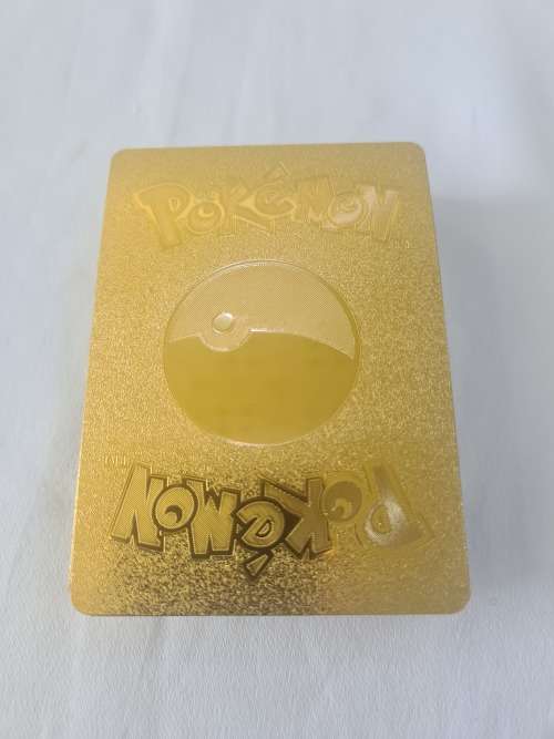 PACK OF 55 POKEMON METALLIC GOLD  CARDS