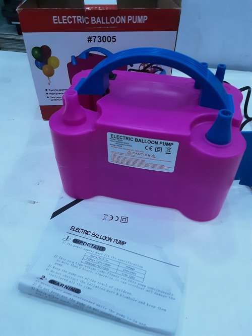 ELECTRIC BALLOON PUMP(WORKS BUT SLIGHT DAMAGE)