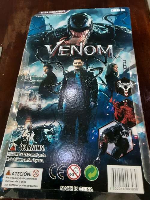 2019 COLLECTION VALUE MARVEL  VENOM TITAN HERO TECH FIGURE (17CM TALL)