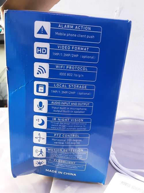 WIFI IP CRADLE HEAD SMART CAMERA