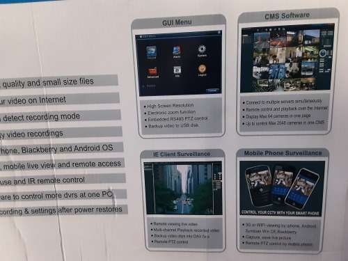 32 CHANNEL DVR INCLUDING POWER SUPPLY AND MOUSE