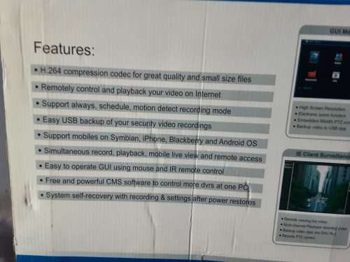32 CHANNEL DVR INCLUDING POWER SUPPLY AND MOUSE