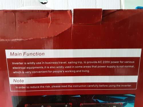 4000W POWER INVERTER (12V)