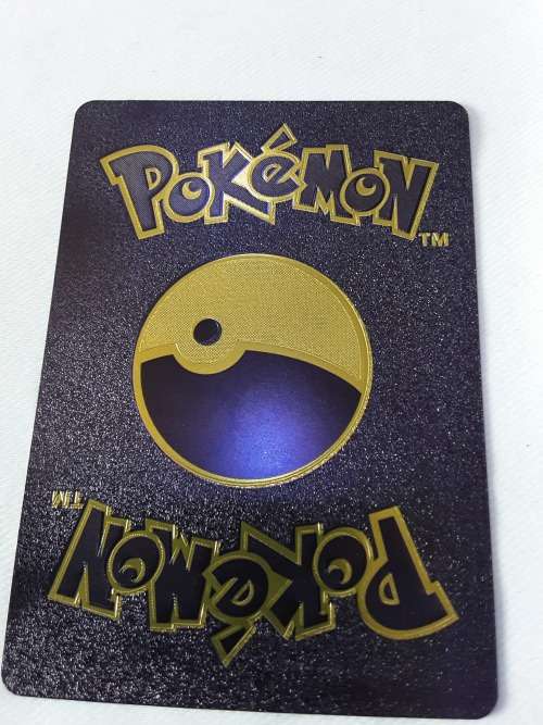 PACK OF 55 BLACK METALLIC POKEMAN CARDS