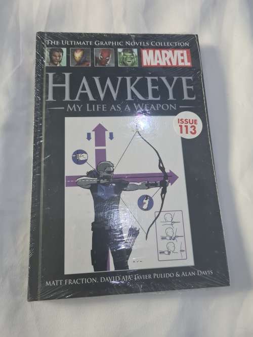 THE ULTIMATE GRAPHIC NOVELS COLLECTION MARVEL HAWKEYE MY LIFE AS A WEAPON