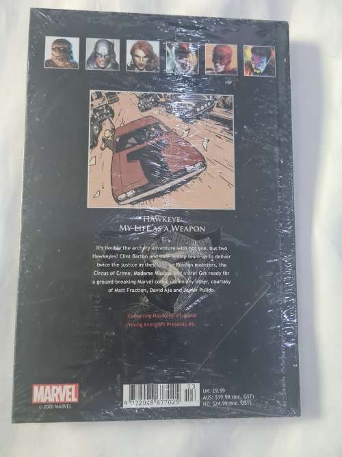 THE ULTIMATE GRAPHIC NOVELS COLLECTION MARVEL HAWKEYE MY LIFE AS A WEAPON