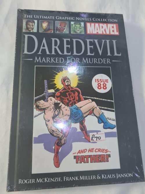 THE ULTIMATE GRAPHIC NOVELS COLLECTION MARVEL DAREDEVIL MARKED FOR MURDER
