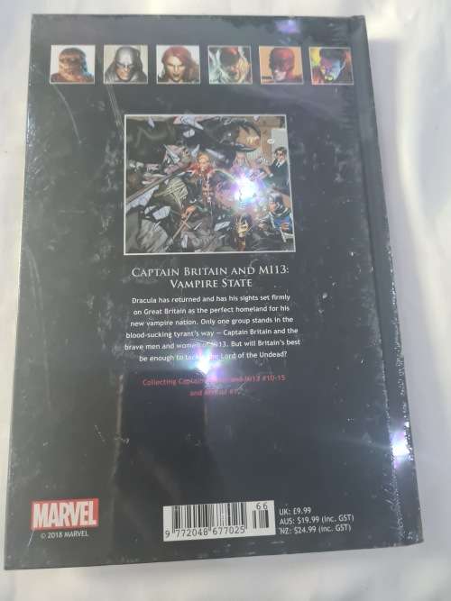 THE ULTIMATE GRAPHIC NOVELS COLLECTION MARVEL CAPTAIN BRITAIN AND MI13 VAMPIRE STATE