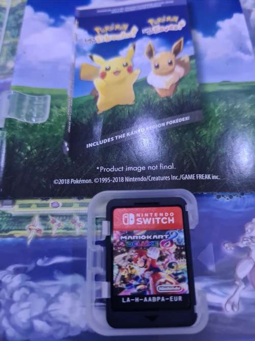 NINTENDO SWITCH POKEMOB LETS GI PIKACHU GAME