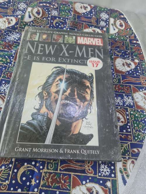 MARVEL HARDCOVER COMIC (NEW X-MEN E IS FOR EXTINCT)
