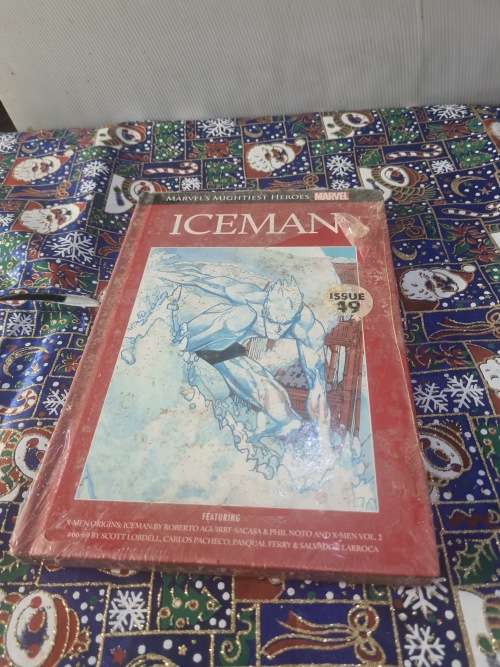 MARVELS MIGHTIEST HEROES HARDCOVER COMIC (ICEMAN)