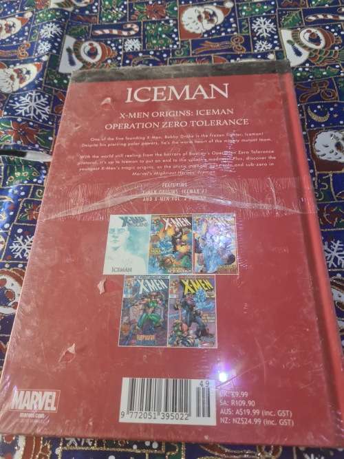 MARVELS MIGHTIEST HEROES HARDCOVER COMIC (ICEMAN)