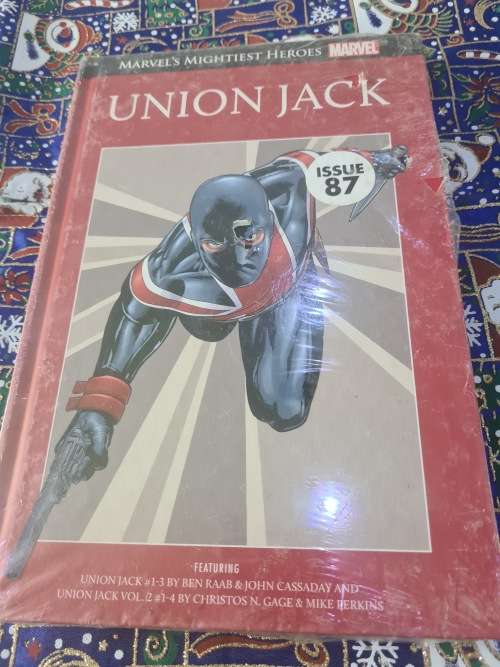 MARVEL MIGHTIEST HEROES HARDCOVER COMIC (UNION JACK)
