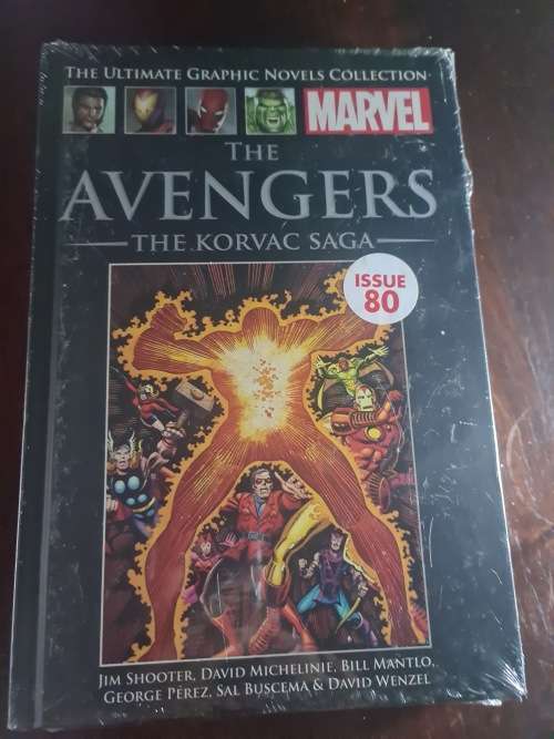 THE ULTIMATE GRAPHIC NOVELS COLLECTION MARVEL THE AVENGERS THE KORVAC SAGA
