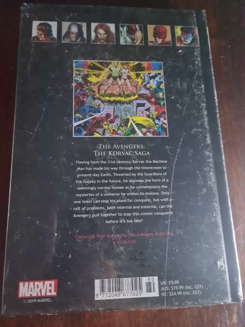 THE ULTIMATE GRAPHIC NOVELS COLLECTION MARVEL THE AVENGERS THE KORVAC SAGA