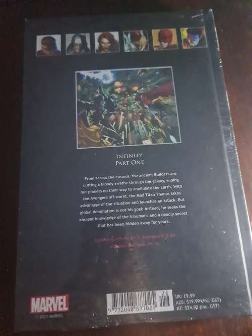 THE ULTIMATE GRAPHIC NOVELS COLLECTION MARVEL INFINITY PART ONE