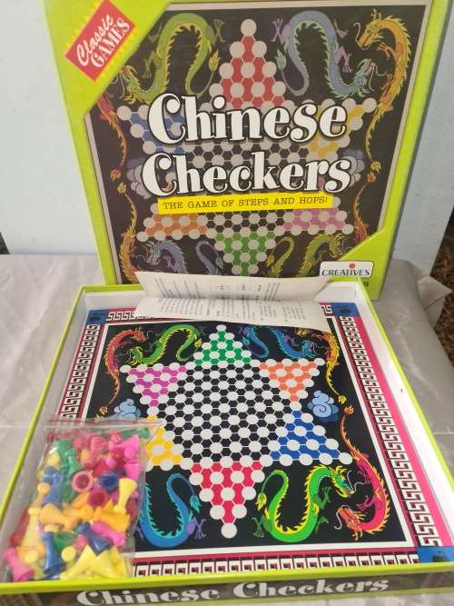 CHINESE CHECKERS BOARD GAME(UNUSED)