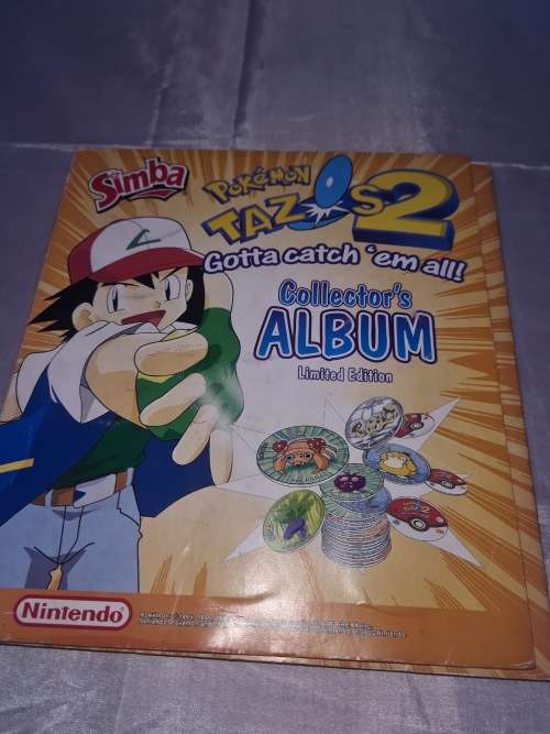 POKEMON TAZOS 2 COMPLETE ALBUM COLLECTION (LIMITED EDITION)