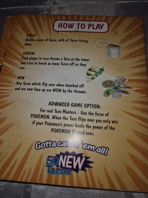 POKEMON TAZOS 2 COMPLETE ALBUM COLLECTION (LIMITED EDITION)