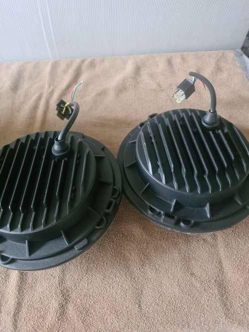 PAIR OF AUTOMOTIVE LED HEADLIGHTS-SEE DESCRIPTION