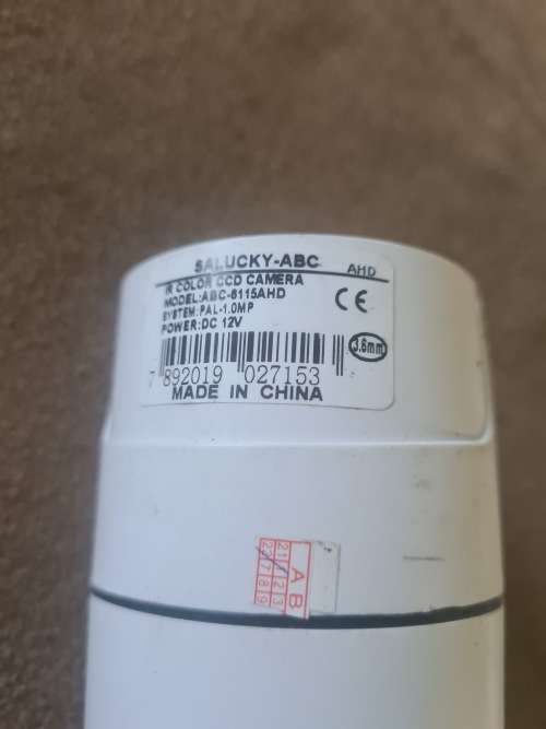 SET OF 2 IR CCD CAMERAS