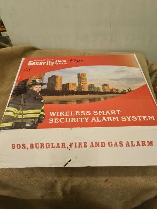 DSP WIRELESS SECURITY ALARM SYSTEM (4 IN ONE)