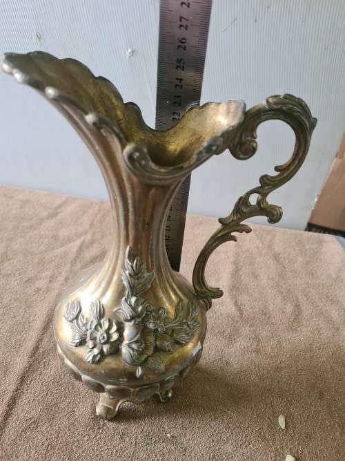SOLID BRASS VINTAGE PITCHER(MADE IN ITALY)