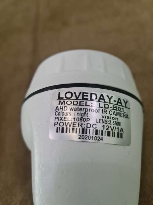 SET OF 2 IR AHD WATERPROOF CAMERAS