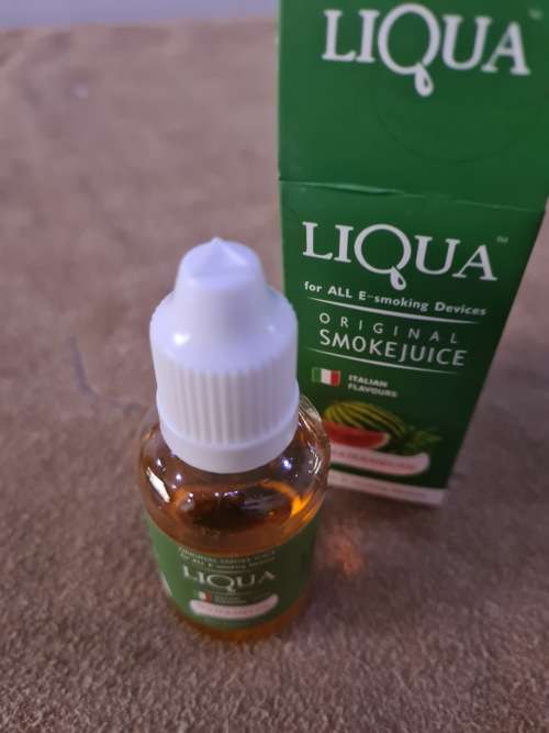 BOX OF 10 ORIGINAL SMOKE JUICE(WATERMELON ITALIAN FLAVOUR)30ML PER BOTTLE