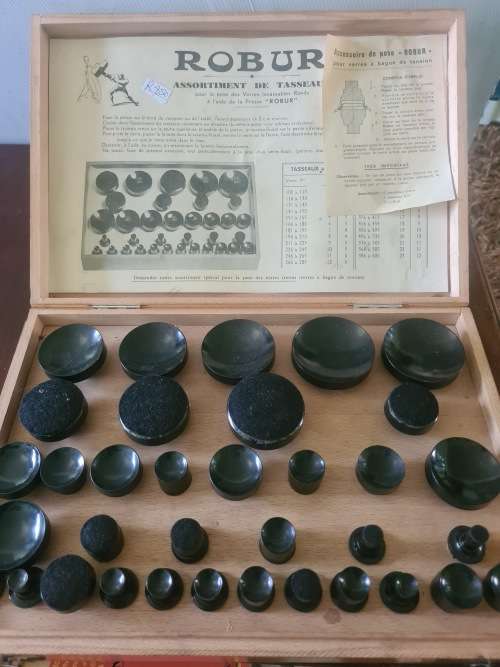VINTAGE ROBUR WATCHMAKETS TOOL KIT